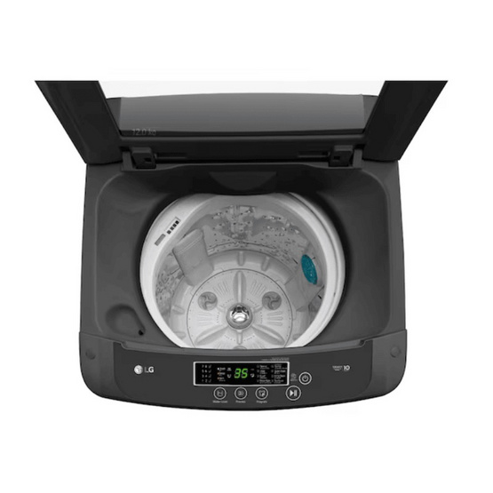 LG เครื่องซักผ้าฝาบน 12 กิโลกรัม รุ่น T2312VSPB Black