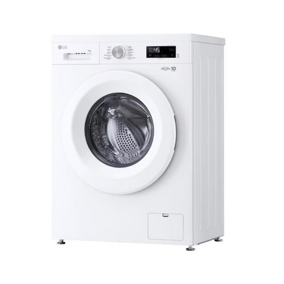 LG เครื่องซักผ้าฝาหน้า 7 กิโลกรัม รุ่น FB1207S6W White