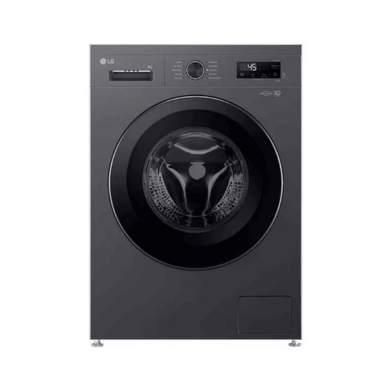LG เครื่องซักผ้าฝาหน้า 8 กิโลกรัม รุ่น FB1208S5M Black