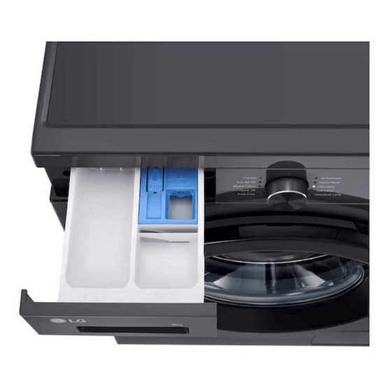 LG เครื่องซักผ้าฝาหน้า 8 กิโลกรัม รุ่น FB1208S5M Black