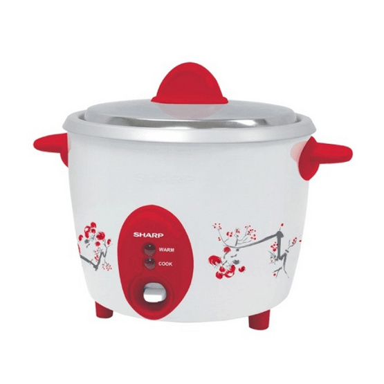 SHARP หม้อหุงข้าวไฟฟ้าเบญจรงค์ 1.5 ลิตร รุ่น KSH-D15