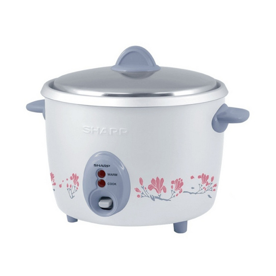 SHARP หม้อหุงข้าวไฟฟ้าเบญจรงค์ 1.8 ลิตร รุ่น KSH-D18