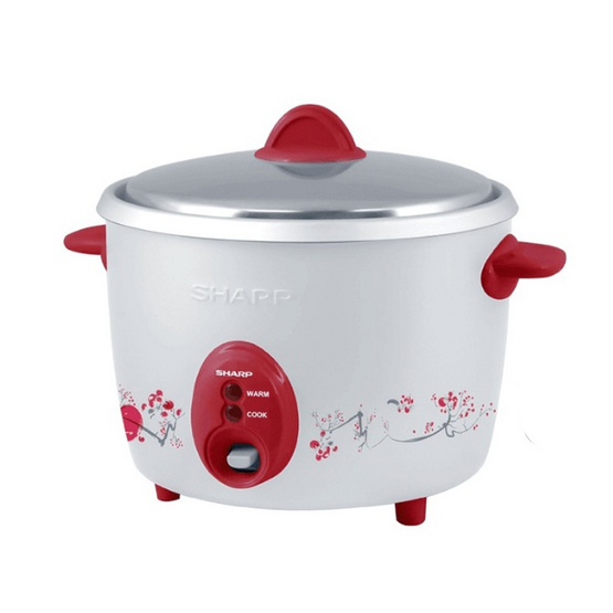 SHARP หม้อหุงข้าวไฟฟ้าเบญจรงค์ 1.8 ลิตร รุ่น KSH-D18