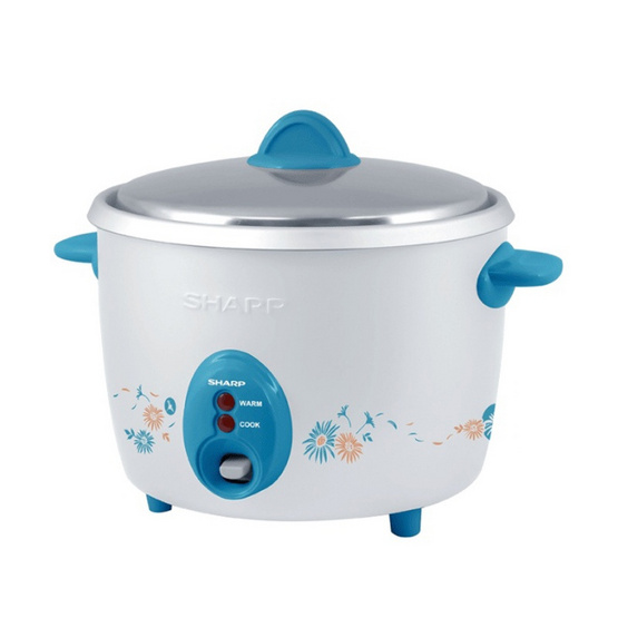 SHARP หม้อหุงข้าวไฟฟ้าเบญจรงค์ 1.8 ลิตร รุ่น KSH-D18
