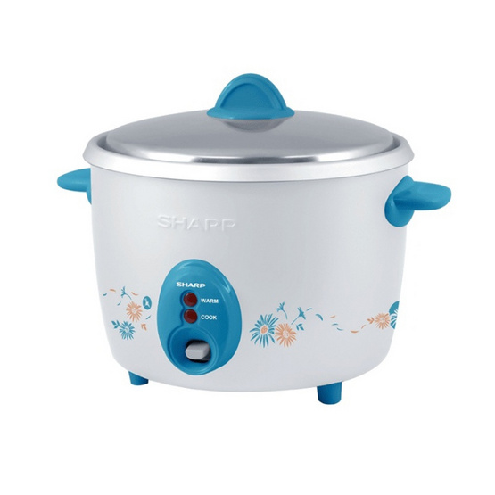 SHARP หม้อหุงข้าวไฟฟ้าเบญจรงค์ 2.2 ลิตร รุ่น KSH-D22
