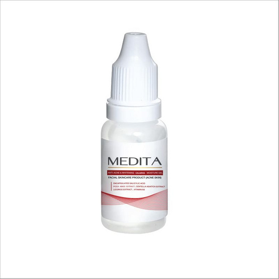 MEDITA มอยส์เจล Anti Acne & Whitening Claming Moisture Gel 10มล. (แพ็คคู่)