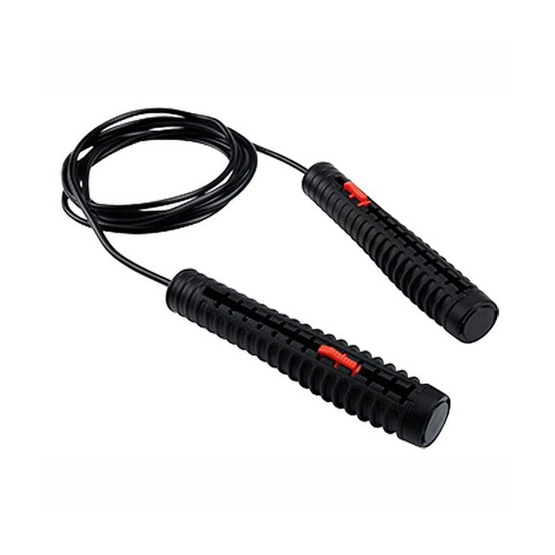 EXERCISE เชือกกระโดด เลื่อนปรับสาย รุ่น SG1228 สีดำ