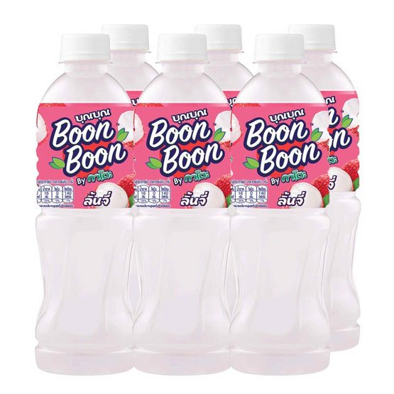 บุณบุณน้ำลิ้นจี่ ความเข้มข้น 25% 500 มล.