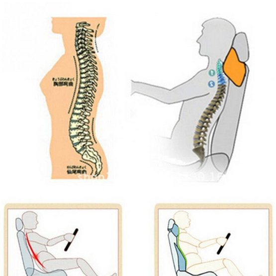 Abloom หมอนรองคอในรถ