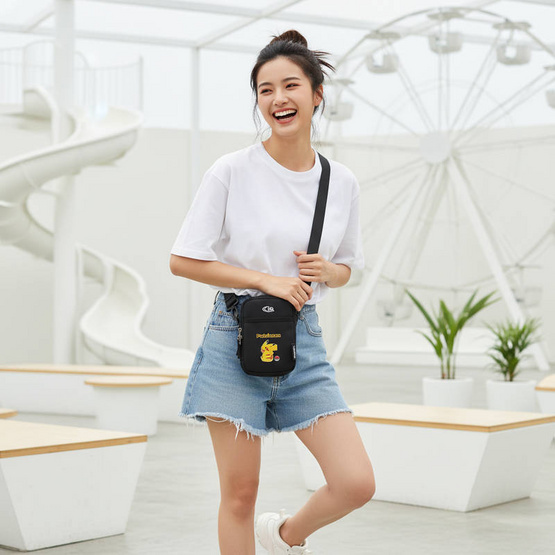 HQ LUGGAGE POKEMON กระเป๋าสะพายข้าง กระเป๋าสะพายไหล่ ใบเล็ก รุ่น PKMS161