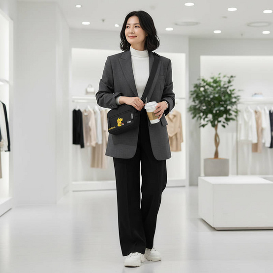 HQ LUGGAGE POKEMON กระเป๋าสะพายข้าง กระเป๋าสะพายไหล่ รุ่น PKMS178