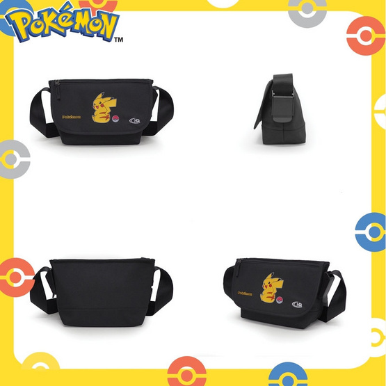 HQ LUGGAGE POKEMON กระเป๋าสะพายข้าง กระเป๋าสะพายไหล่ รุ่น PKMS061