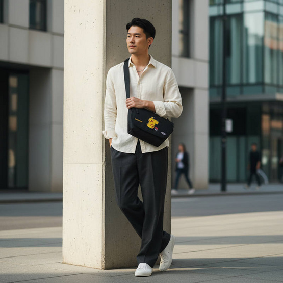 HQ LUGGAGE POKEMON กระเป๋าสะพายข้าง กระเป๋าสะพายไหล่ รุ่น PKMS061