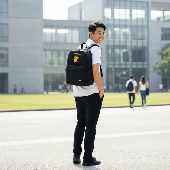 HQ LUGGAGE POKEMON กระเป๋าเป้ กระเป๋าโน๊ตบุ๊ค รุ่น PKMB170