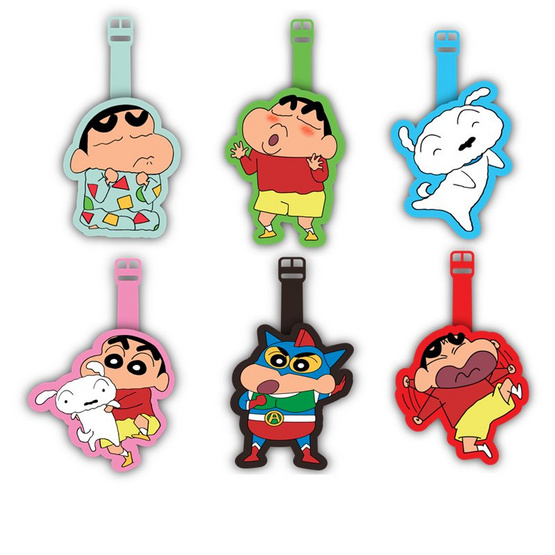 เกรนเนย์xชินจัง กราโนล่าบาร์ไวท์ช็อกชิพแครนเบอรี่(2ชิ้น) แพ็ก6 กล่องแถมที่ห้อยกระเป๋าชินจัง