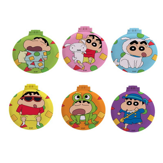 เกรนเนย์xชินจัง กราโนล่าบาร์ เฮเซลนัท (2ชิ้น) แพ็ก 6 กล่อง แถมหวีกระจกชินจัง