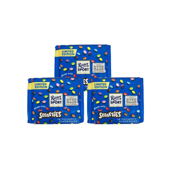 ริตเทอร์สปอต ช็อกโกแลตมาร์ทตี้มิลค์ 100 กรัม