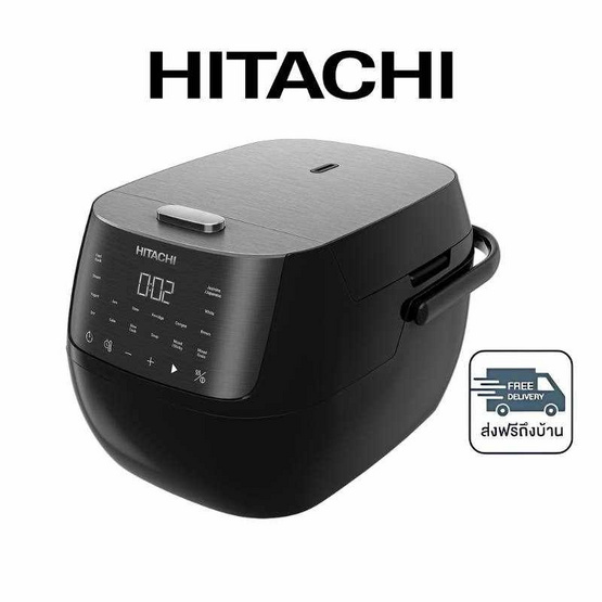 HITACHI หม้อหุงข้าวดิจิตอล 1.8 ลิตร รุ่น RZ-S18VN Black
