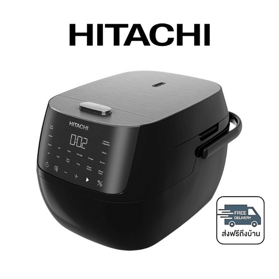 HITACHI หม้อหุงข้าวดิจิตอล 1.8 ลิตร รุ่น RZ-S18VN Black