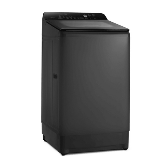 HITACHI เครื่องซักผ้าฝาบน 13.5 กิโลกรัม รุ่น LTL H3MVW0T Graphite Gray