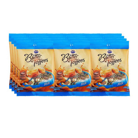 อาร์คอร์ ลูกอมบัตเตอร์ทอฟฟี่มิลค์ 30 กรัม (แพ็ก 12 ชิ้น)