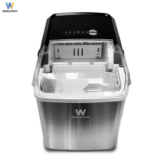 Worldtech เครื่องทำน้ำแข็ง WT-IM600A SIL