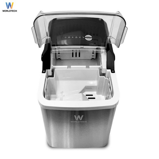 Worldtech เครื่องทำน้ำแข็ง WT-IM600A SIL