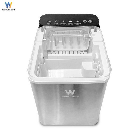 Worldtech เครื่องทำน้ำแข็ง WT-IM700 Silver