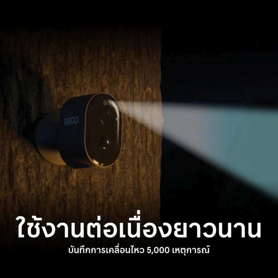 RECO กล้องวงจรปิด IP Camera รุ่น 4G