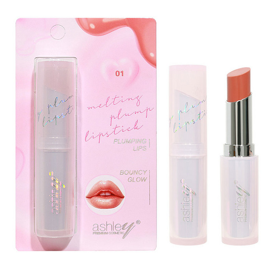 Ashley ลิปสติก Melting Plump Lipstick 3.1 กรัม