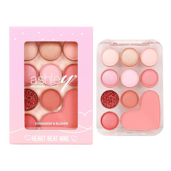 Ashley อายแชโดว์ Heart Beat Nine 7 กรัม