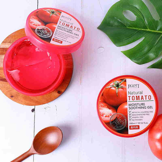JIGOTT เนเชอรอล โทเมโท มอยซ์เจอร์ซูทติ้ง เจล 300มล