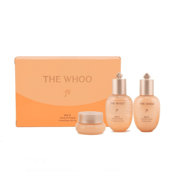 THE WHOO กิ๊ฟเซตบำรุงผิวหน้า Gongjinhyang Firming Gift Set (3ชิ้น)