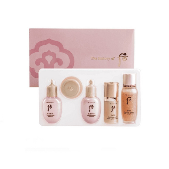 THE WHOO กิ๊ฟเซตบำรุงผิวหน้า Gongjinhyang Soovital Hydrating Gift Set (5ชิ้น)