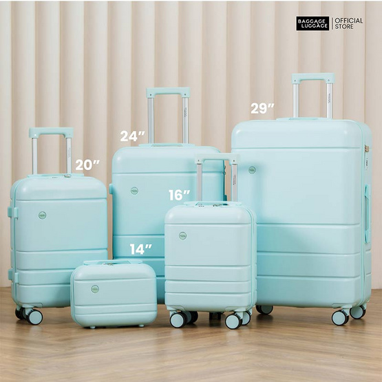 BAGGAGE LUGGAGE กระเป๋าเดินทาง รุ่น CANDY สี BLUE