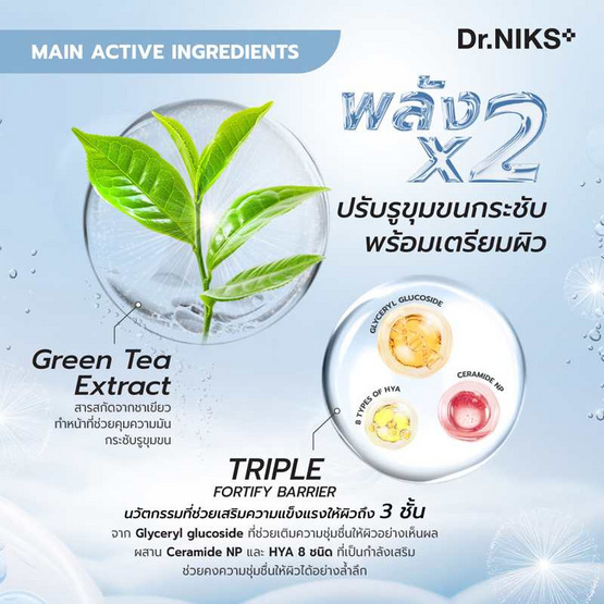 ดร.นิกส์ โทนเนอร์ มาส์ก พอร์ มินิไมซิ่ง 20 มล.