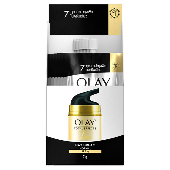 โอเลย์ โททัล เอฟเฟ็คส์ 7 อิน 1 เดย์ครีม 7 กรัม (แพ็ก 6 ซอง)