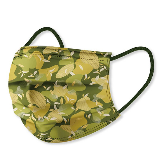 MAINICHI หน้ากาก รุ่น Tea Aroma กลิ่นชาอู่หลง บรรจุ 3 ชิ้น แพ็ก 5 ซอง