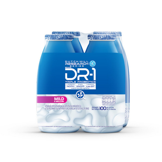 โยเกิร์ตพร้อมดื่มดัชมิลล์ DR1 100มล. พ.4 กลมกล่อม