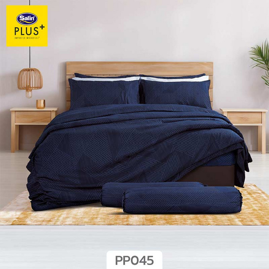 Satin Plus ชุดผ้าปู+นวม ลาย PP045