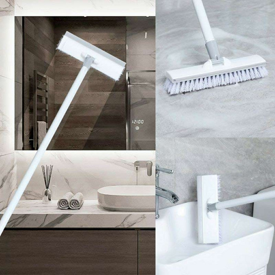 Easy&Smart แปรงขัดพื้นด้ามยาว 4 in 1 แถมแปรงจิ๋ว