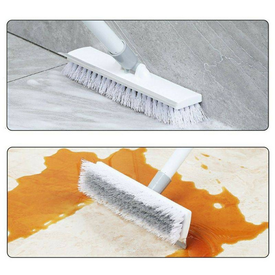 Easy&Smart แปรงขัดพื้นด้ามยาว 4 in 1 แถมแปรงจิ๋ว