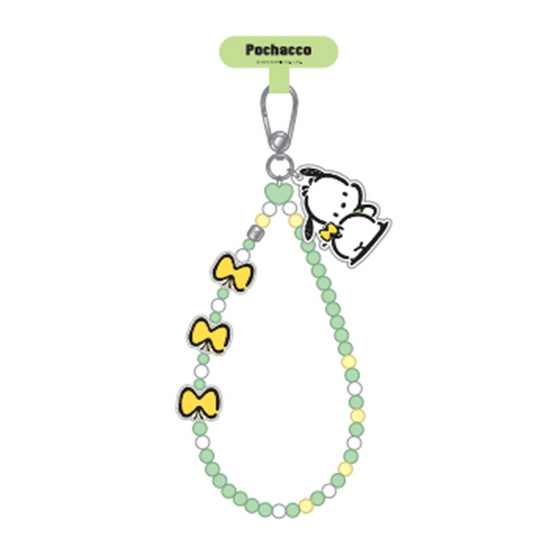 Sanrio สายคล้องโทรศัพท์แบบสั้น รุ่น Gummy Pochacco