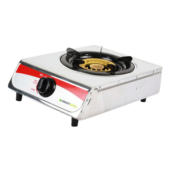 SMARTHOME เตาแก๊สหัวเดี่ยวสแตนเลส รุ่น SM-GA1H-09