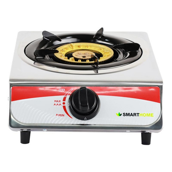 SMARTHOME เตาแก๊สหัวเดี่ยวสแตนเลส รุ่น SM-GA1H-09