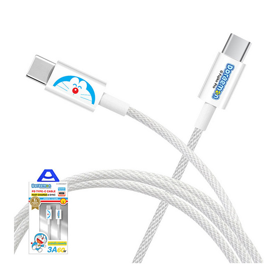 Amaze One CableType C to L A-DMC8027 คละลาย White