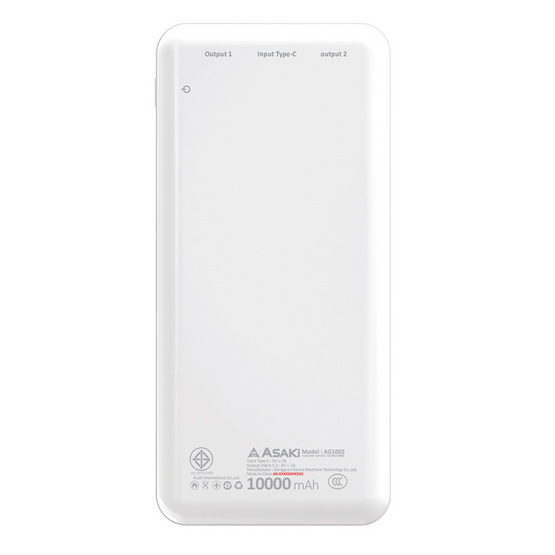 Asaki  Power Bank 10000 mAh รุ่น A-B3122C