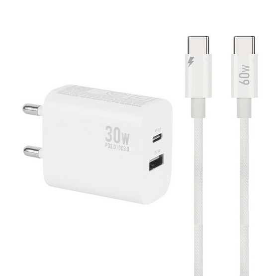 Rizz ชุดชาร์จ Type C to C รุ่น RWC-332H