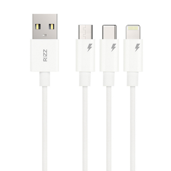 Rizz ชุดชาร์จ 3in1 รุ่น R-2302G