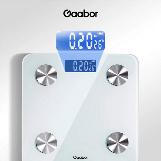 Gaabor เครื่องชั่งน้ำหนัก รุ่น GWS-M02A (สีขาว)